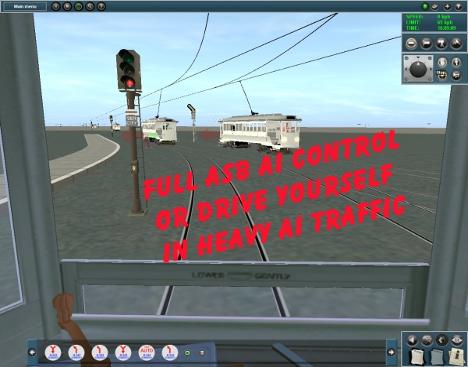 Lots of trams