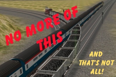 No more trains through trains